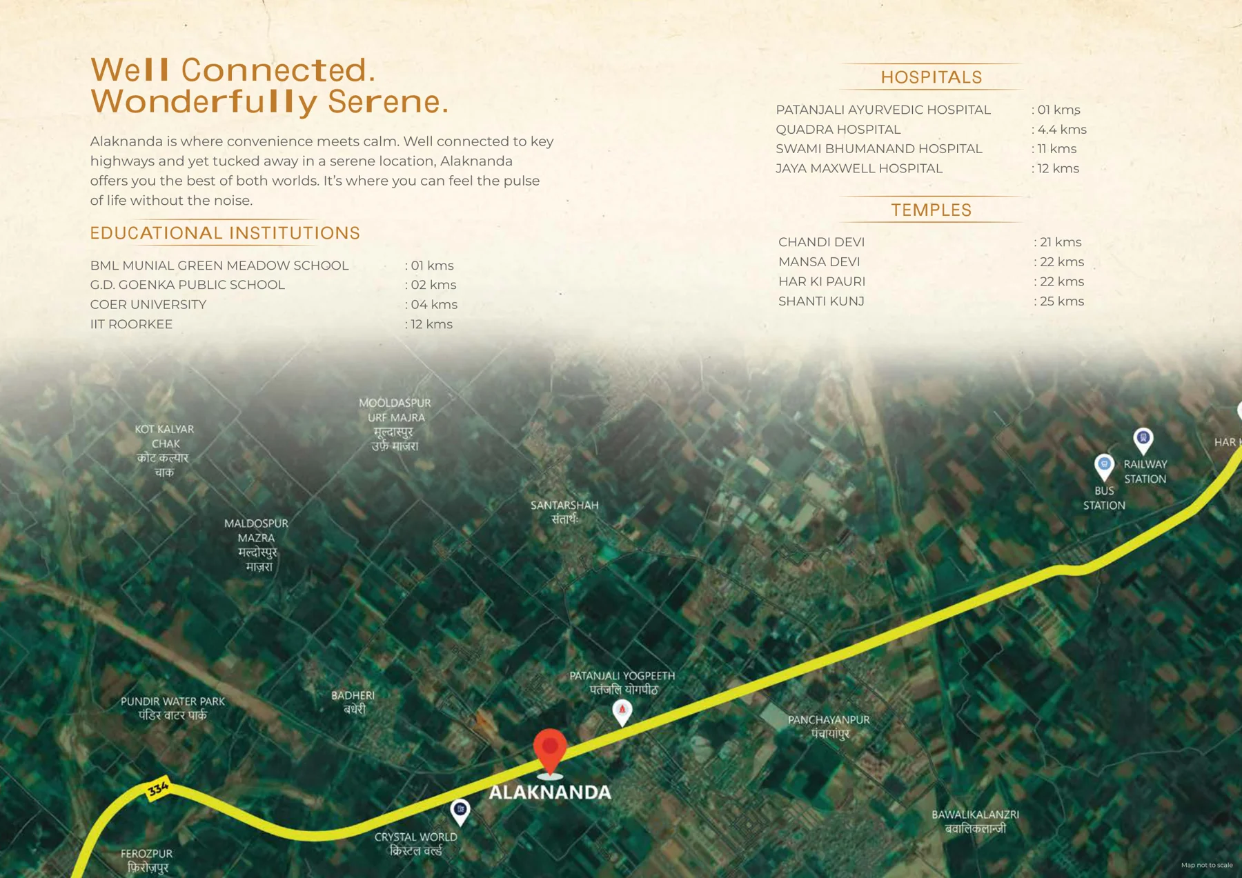 Alaknanda — location / connectivity map