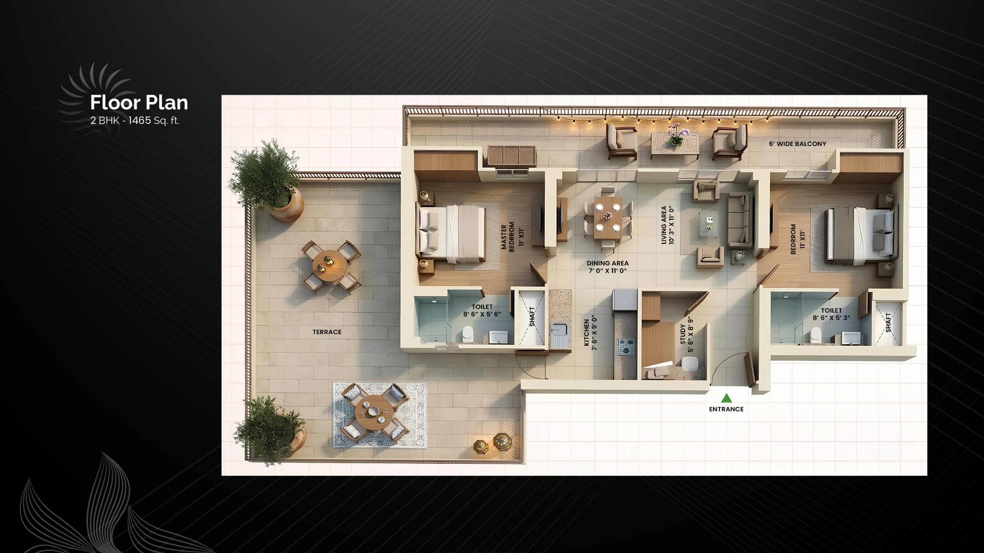 The Aerth by Aura — floor / unit plan 2